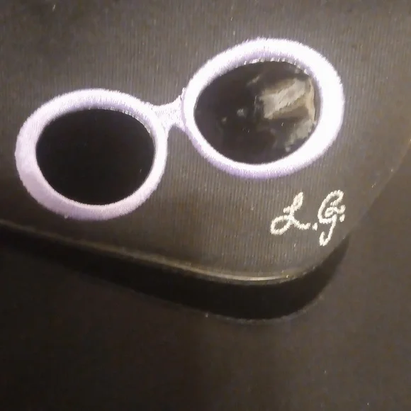 Lulu Guinness Black handbag with shades - Picture 2 of 16